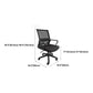 Chaise de back-office de milieu de back-office rotatif