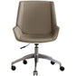 Low Back Office Chair Armless Leather Desk Chair with Wheels Clearhalo 'furn' 'furn_office_chair' 'Furniture' 'Office Chairs' 'Office Furniture' 'office_chair' 5572782