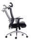 Black Mesh Office Chair Rotatable Fixed Armrest Desk Chair with Wheels Clearhalo 'furn' 'furn_office_chair' 'Furniture' 'Office Chairs' 'Office Furniture' 'office_chair' 5572828