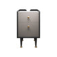 MODERNE 21 pouces H Nightand H, 2 Drawer Stone Top Mands comprend une table de nuit en gris