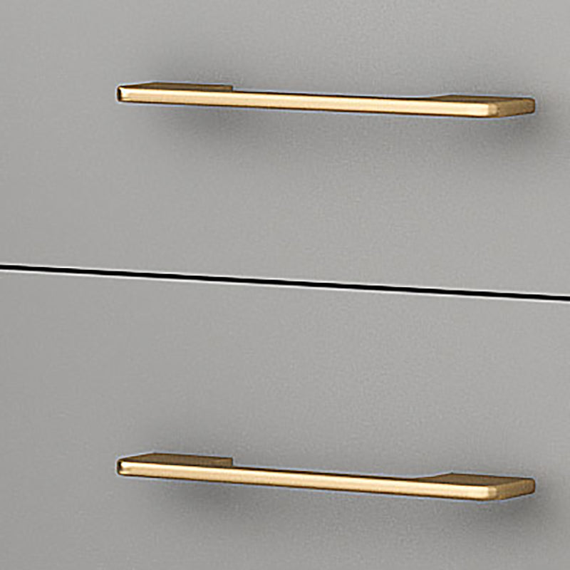 Classic Glam Wood Dresser Gray Soft-Close Lades Opbergkast