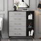 Classic Glam Bedroom Storage Chest Soft-Close Drawers Wood Dresser