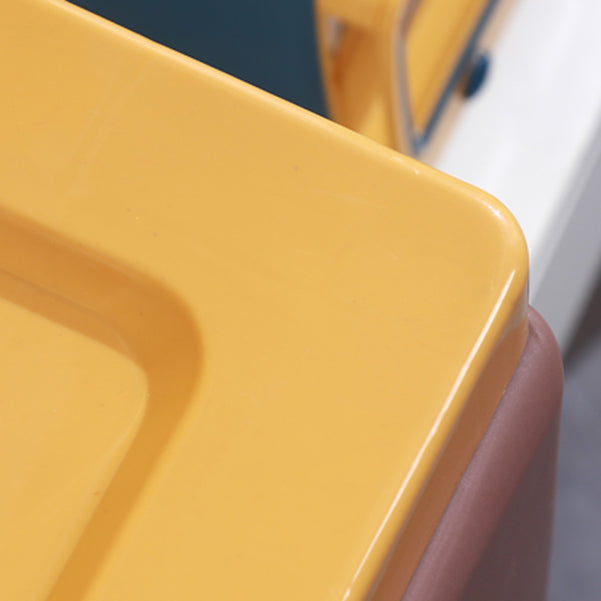 Hedendaagse verticale borstplastic kist met laden voor slaapkamer