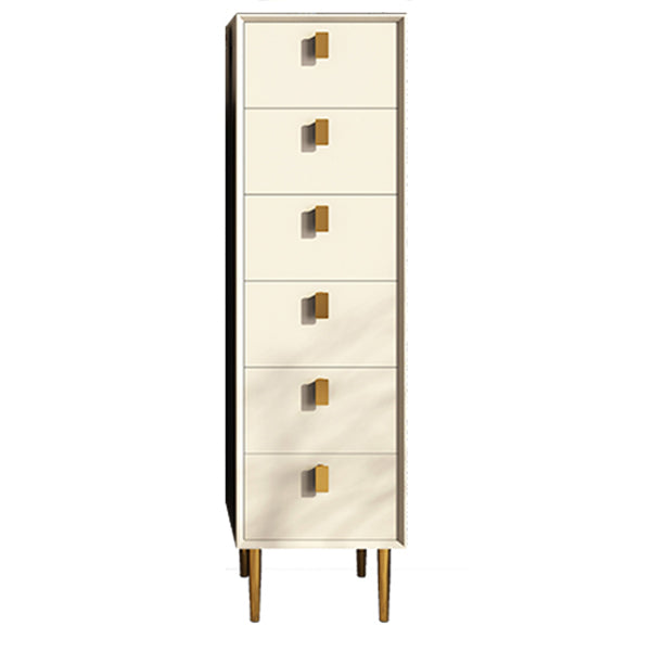 Cómoda de madera maciza con cajones Cómoda contemporánea con patas para dormitorio