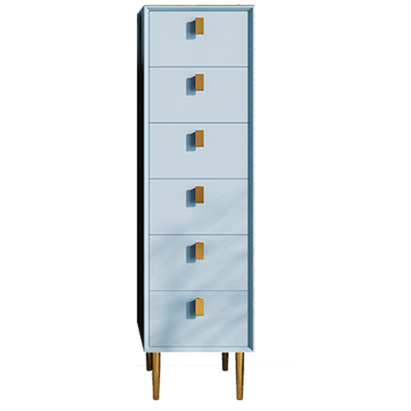 Cómoda de madera maciza con cajones Cómoda contemporánea con patas para dormitorio