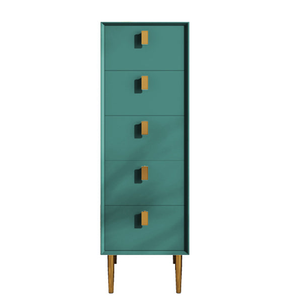 Cómoda de madera maciza con cajones Cómoda contemporánea con patas para dormitorio