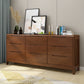 Contemporary Chest Legs Included Solid Wood Chest with Drawers for Bedroom
