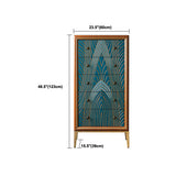 Cassetto per le gambe in metallo in metallo in legno con cassetti per la camera da letto