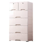 Contemporary Chest Plastic Chest Drawers with Drawers and Lock for Bedroom