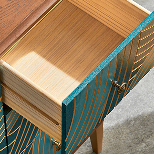 Dessous Brust mit Holzoberteil und Beinen Brust mit Schubladen für Schlafzimmer