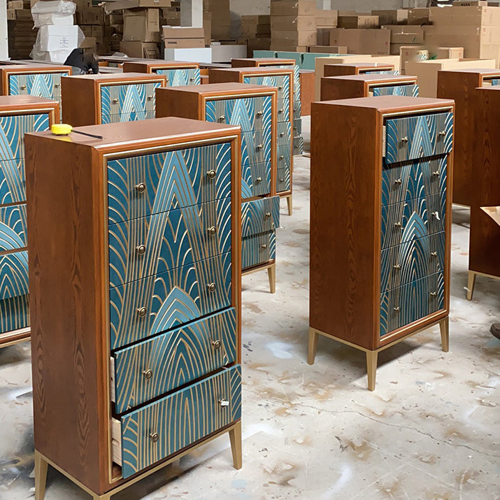 Dessous Brust mit Holzoberteil und Beinen Brust mit Schubladen für Schlafzimmer