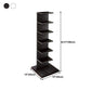 Contemporary 13.77" Wide Bookshelf Wood Geometric Shelf Bookcase Clearhalo 'Bookcases' 'furn' 'furn_bookcases' 'Furniture' 'Office Furniture' 5573691