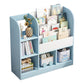 Closed Wooden Bookshelf Modern Home Living Room Square Bookcase
