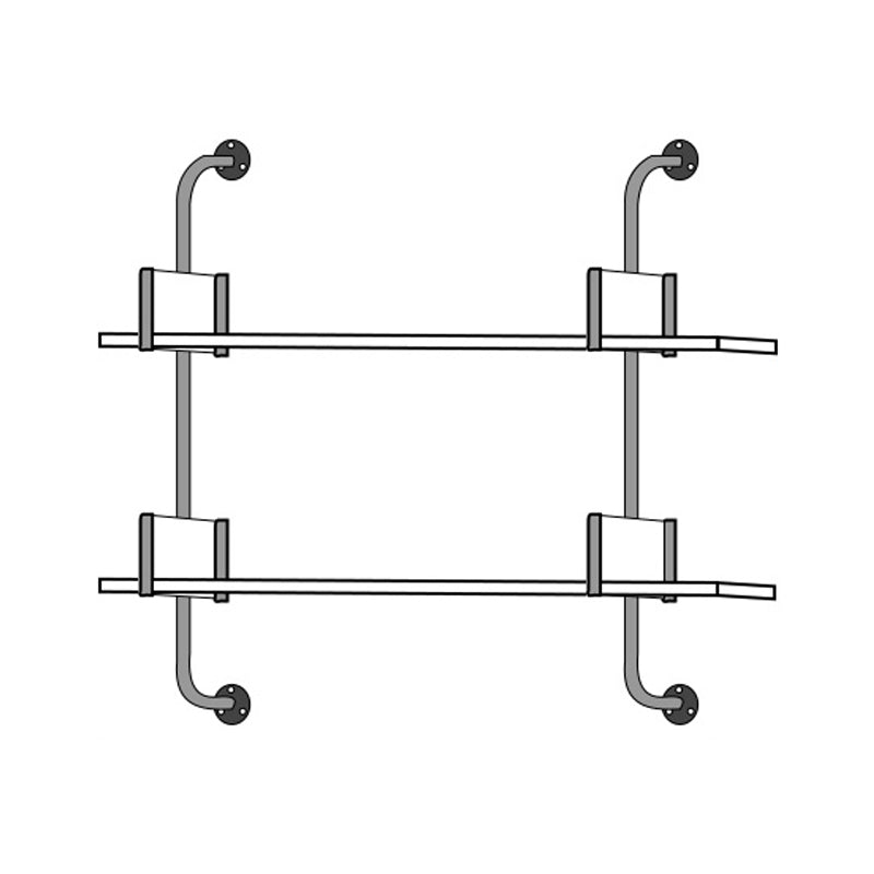 Modern Wooden Wall Mounted Bookshelf Floating Storage Bookcase 39.4"L x 7.9"W x 28.3"H Clearhalo 'Bookcases' 'furn' 'furn_bookcases' 'Furniture' 'Office Furniture' 5573773