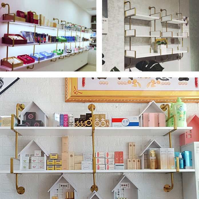 Modern Wooden Wall Mounted Bookshelf Floating Storage Bookcase Clearhalo 'Bookcases' 'furn' 'furn_bookcases' 'Furniture' 'Office Furniture' 5573779