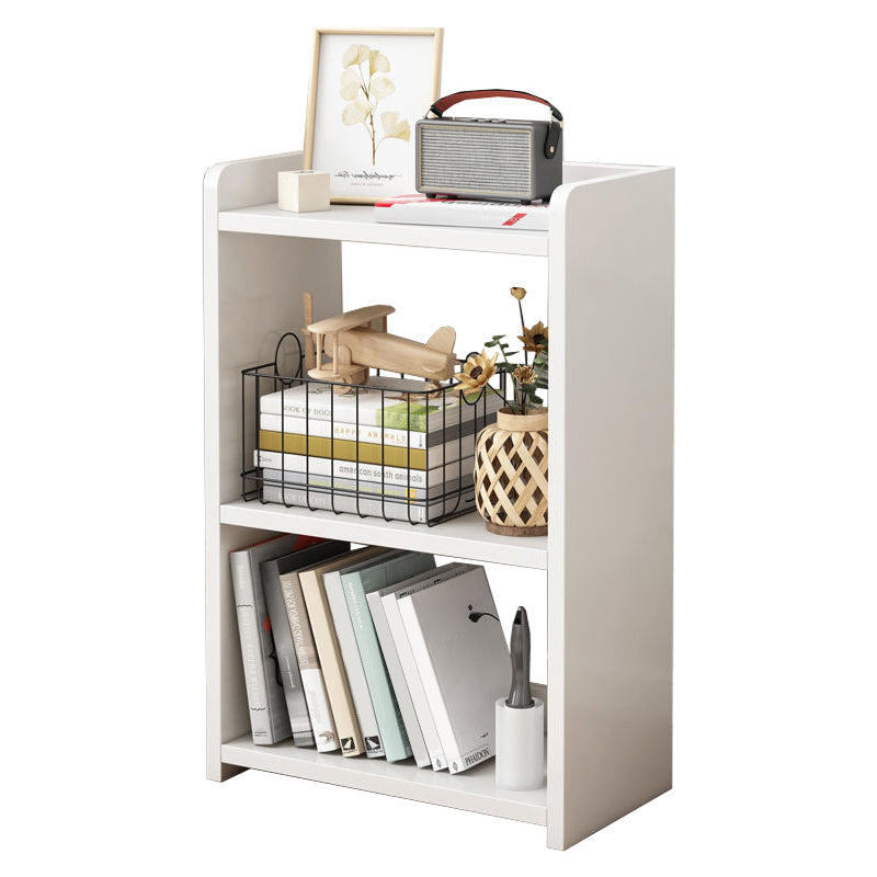Wooden Open Back Bookcase Modern Home Etagere Storage Bookshelf