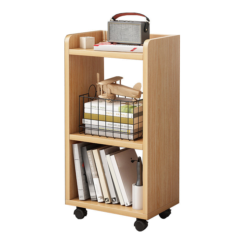 Scandinavian Geometric Book Shelf Wood Office Shelf Bookcase
