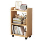 Scandinavian Geometric Book Shelf Wood Office Shelf Bookcase
