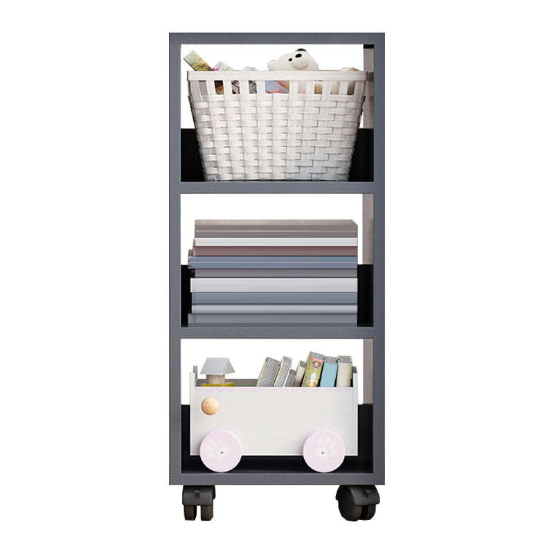 Scandinavian 13.38" Wide Bookcase Wood Removable Standard Bookshelf