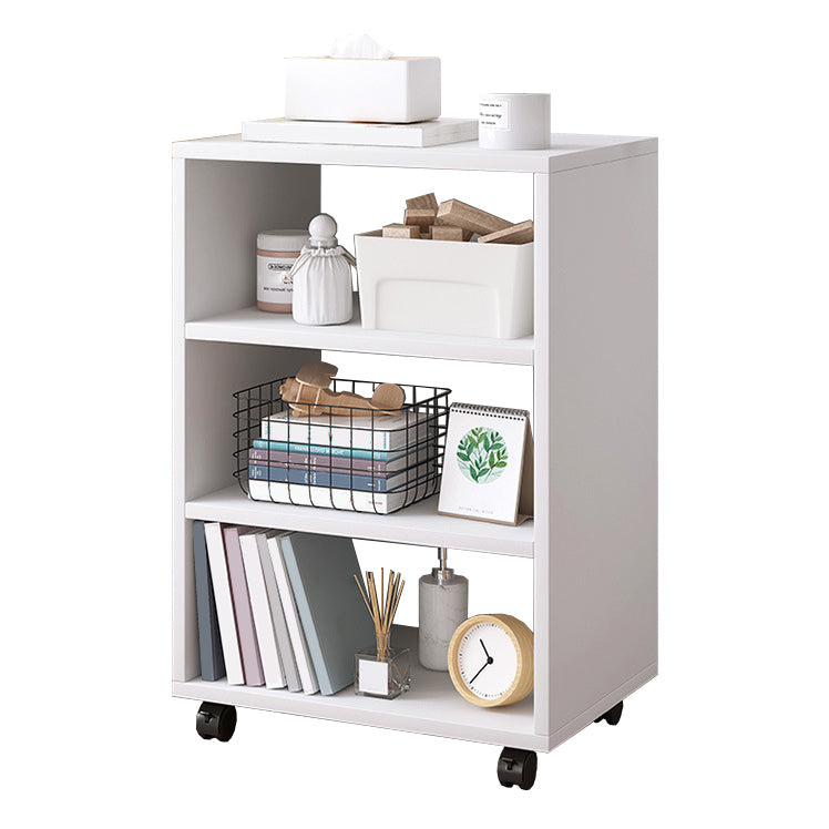 Scandinavian 13.38" Wide Bookcase Wood Removable Standard Bookshelf