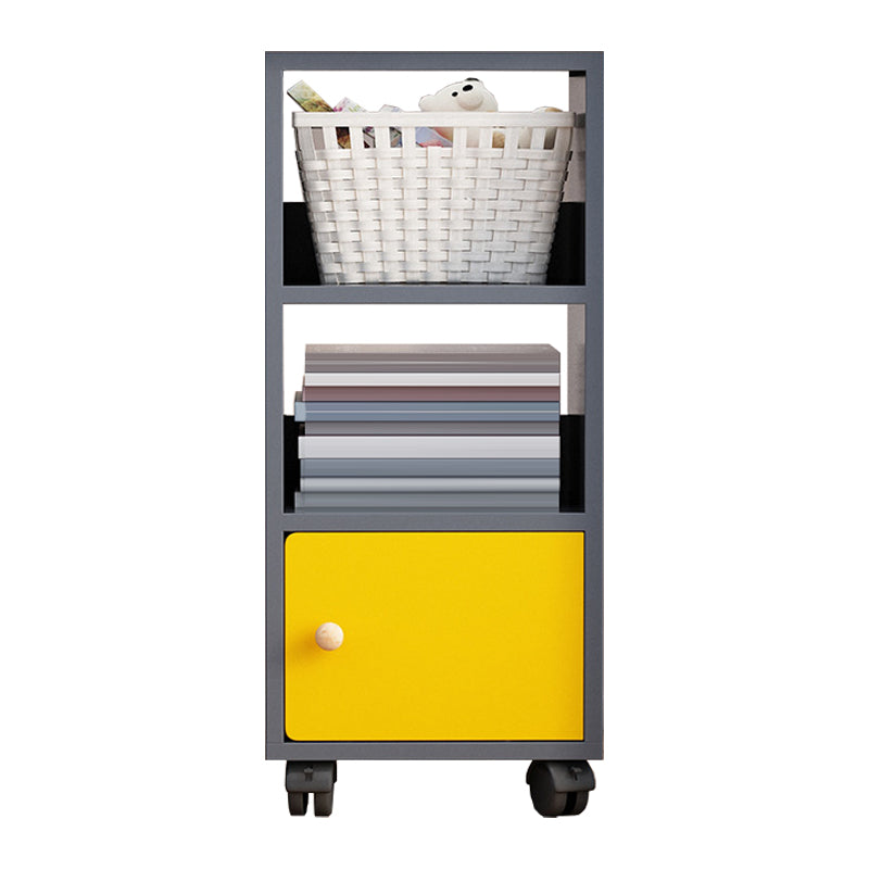 Scandinavian 13.38" Wide Bookcase Wood Removable Standard Bookshelf