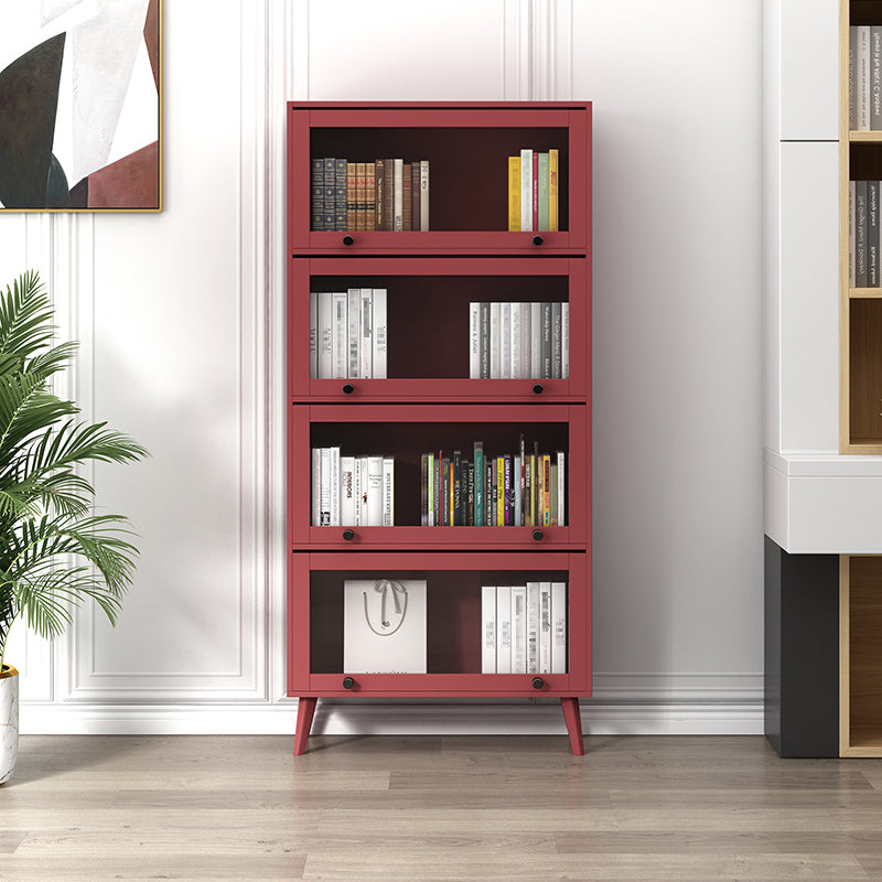 Geschlossenes Metall Bücherregal Nordic Minimalist Home Wohnzimmer Schlafzimmer Bücherregal