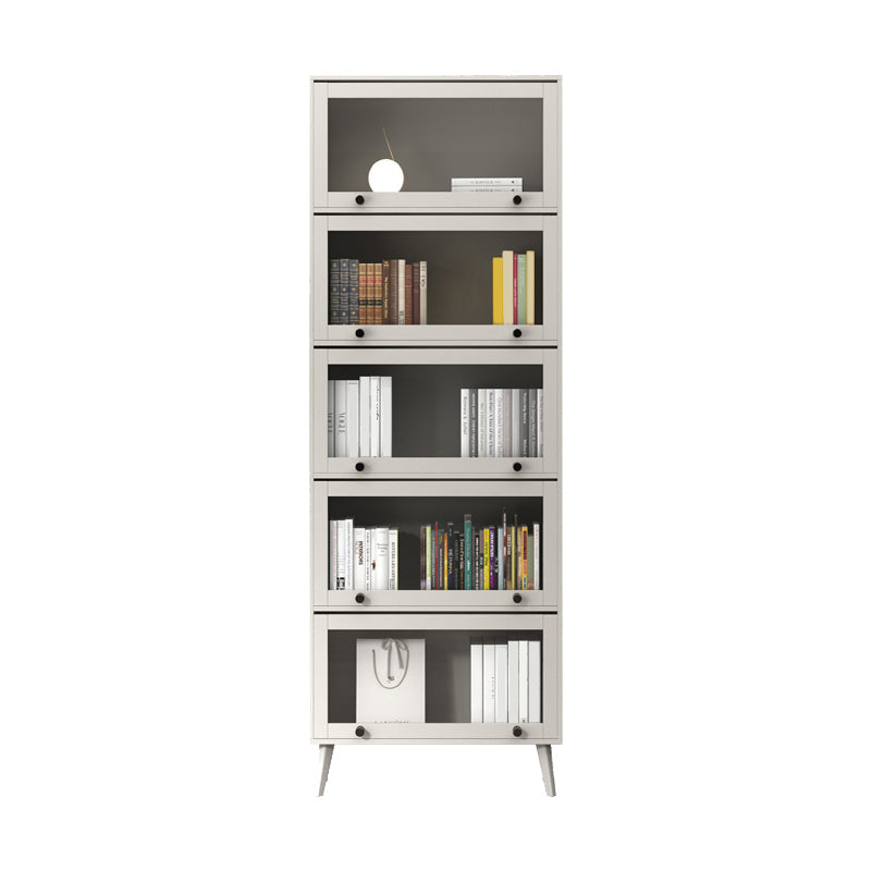 Geschlossenes Metall Bücherregal Nordic Minimalist Home Wohnzimmer Schlafzimmer Bücherregal