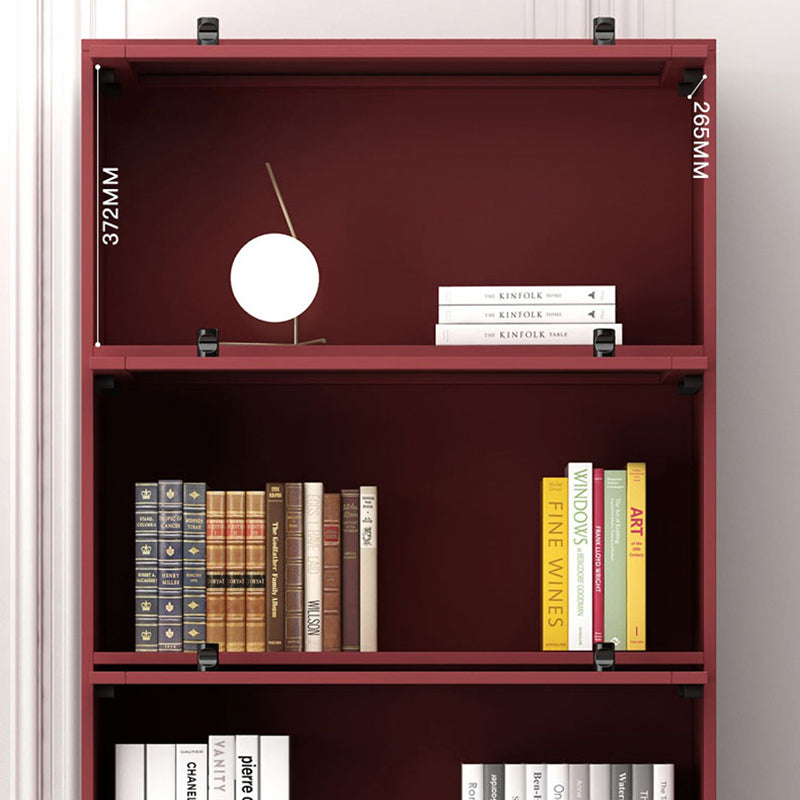 Geschlossenes Metall Bücherregal Nordic Minimalist Home Wohnzimmer Schlafzimmer Bücherregal