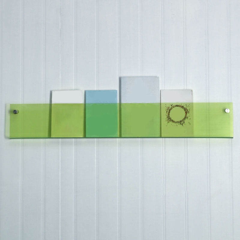 Acrylic Wall Mounted Bookshelf Nordic Rectangle Home Office Storage Bookcase Clearhalo 'Bookcases' 'furn' 'furn_bookcases' 'Furniture' 'Office Furniture' 5574219