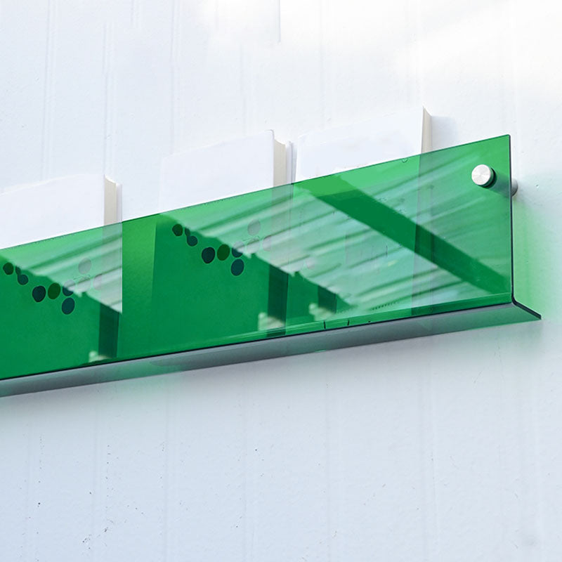 Acrylic Wall Mounted Bookshelf Nordic Rectangle Home Office Storage Bookcase Clearhalo 'Bookcases' 'furn' 'furn_bookcases' 'Furniture' 'Office Furniture' 5574228