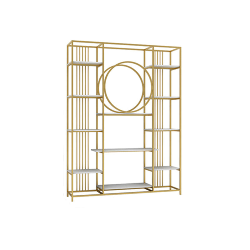 Geschlossenes Back Metal Bücherregal Skandinavisches Bücherregal mit Lagerregalen