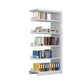 Rectangle Etagere Bookshelf Modern Metal Open Bookcase with Shelves