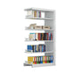 Rectangle Etagere Bookshelf Modern Metal Open Bookcase with Shelves
