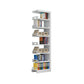 Rectangle Etagere Bookshelf Modern Metal Open Bookcase with Shelves