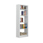 Rectangle Etagere Bookshelf Modern Metal Open Bookcase with Shelves