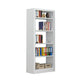 Rectangle Etagere Bookshelf Modern Metal Open Bookcase with Shelves