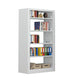 Rectangle Etagere Bookshelf Modern Metal Open Bookcase with Shelves