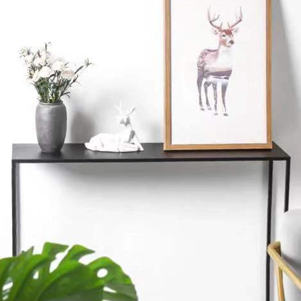 Tabella della console con telaio di ferro contemporaneo rettangolo di divani console resistente a graffi