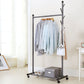 Modern Cheat Rack Metal Free Standing Storage Planken Entryway Kit