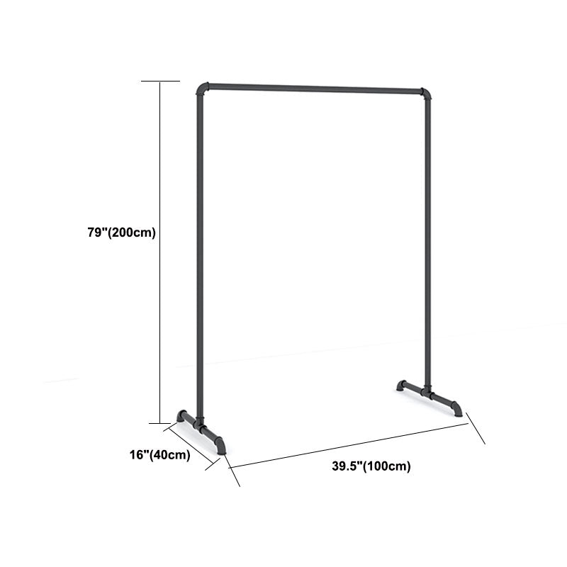 Modern Modern Coat Hanger vrijstaand metalen ingangskit uit het midden van de eeuw