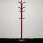 Entry Hall Tree Industrial Wood Free Standing Hallway Coat Hanger
