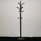 Entry Hall Tree Industrial Wood Free Standing Hallway Coat Hanger