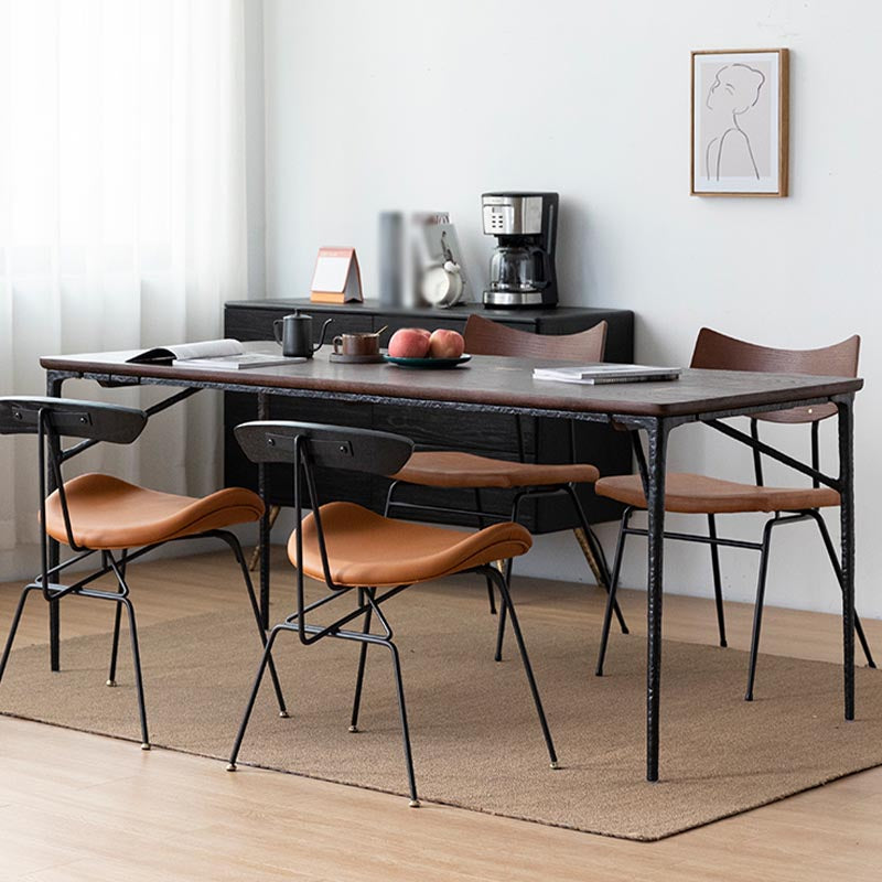 Tavolo da pranzo tradizionale 4 gambe tradizionale tavolo da pranzo tradizionale in legno e ferro