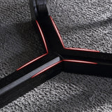 Table à manger rectangle Table à manger en pierre pénible avec base de chevalet