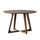 Pine Solid Wood Dining Table Round Wood Dining Table for Kitchen