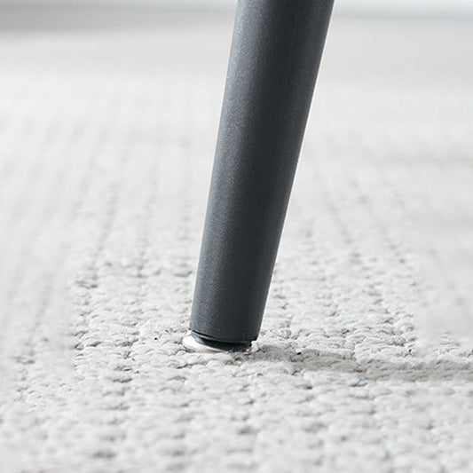 Industrial Rectangle Stone Table Standard Height Kitchen Room Table with 4 Legs