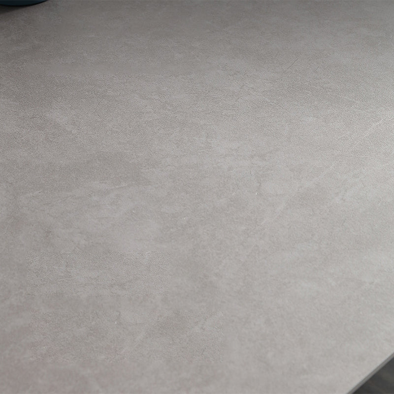 Gray Stone Top Table Rectangle Modern Dining Table with 4 Legs Clearhalo 'Dining Tables & Seating' 'Dining Tables' 'dining_table' 'furn' 'furn_dining_table' 'Furniture' 'Kitchen & Dining Furniture' 5580128