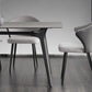Gray Stone Top Table Rectangle Modern Dining Table with 4 Legs Clearhalo 'Dining Tables & Seating' 'Dining Tables' 'dining_table' 'furn' 'furn_dining_table' 'Furniture' 'Kitchen & Dining Furniture' 5580129