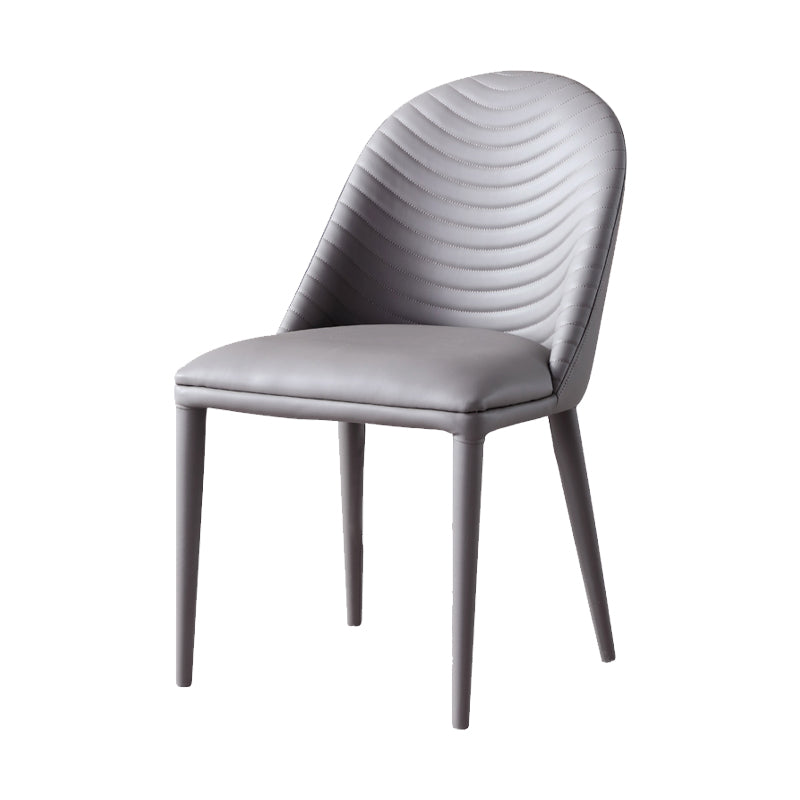 Contemporary Armless Dining Chairs Upholstered Dining Side Chair
