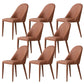 Contemporary Armless Dining Chairs Upholstered Dining Side Chair
